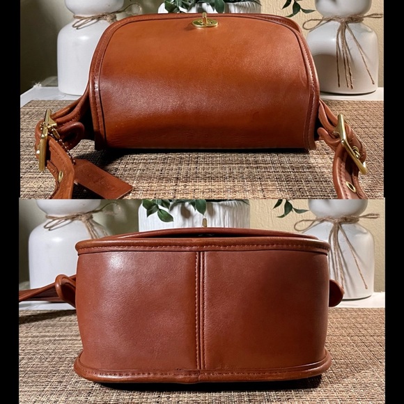 ❤️SOLD❤️Vintage Coach British Tan Legacy Small Flap 9965 - Picture 4 of 9